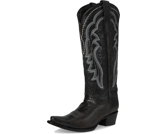 Corral Boots ковбойские сапоги L6180 с вышивкой черные