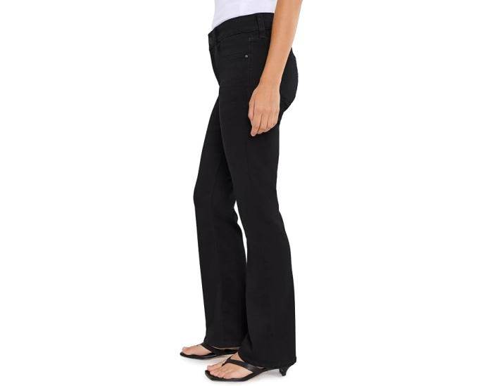 Джинсы KUT from the Kloth Petite Natalie Bootcut в черном цвете