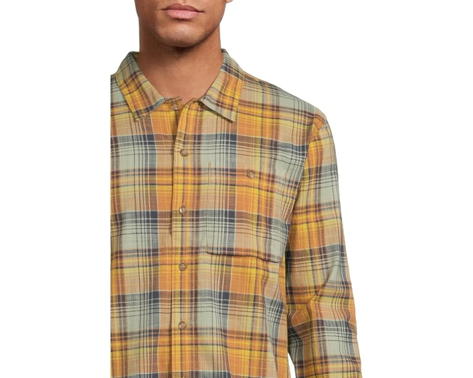 Рубашка Royal Robbins Redwood Plaid с длинным рукавом из хлопка