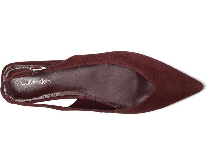 Балетки Calvin Klein Galiana с острым носком и ремешком