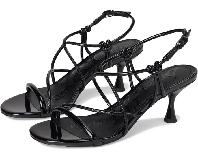 Брендовые босоножки Sam Edelman Riana на тонких бретелях с каблуком