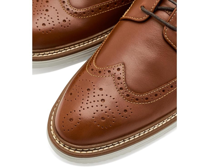 Оксфорды Cason Wingtip от Johnston & Murphy из кожи на шнуровке