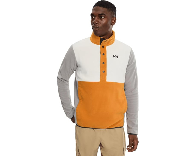 Helly Hansen флисовая кофта с воротником стойкой и карманами на пуговицах