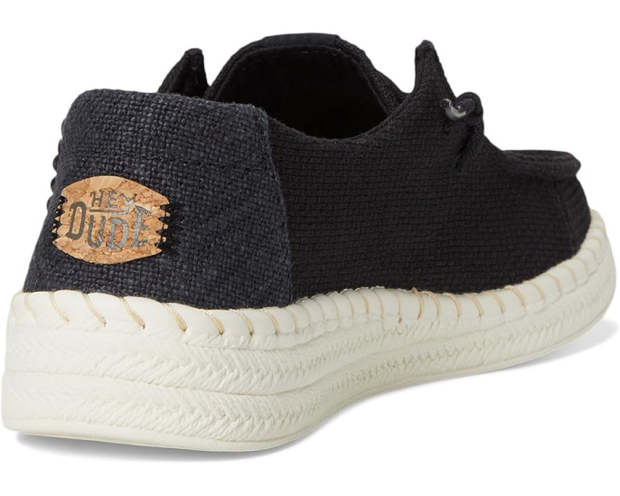Эспадрильи Hey Dude Wendy Espadrille Woven с плетеным верхом и пробковой стелькой