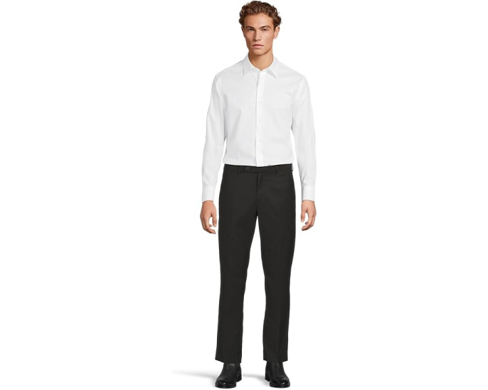 Брюки Calvin Klein Modern Fit Dress Pant с современным кроем и готовым подолом