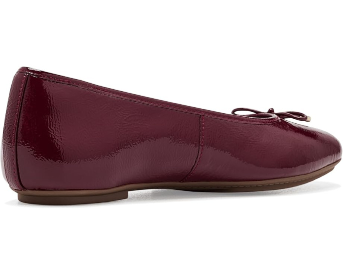 Балетки FitFlop Delicato Bow из лакированной кожи с бантом