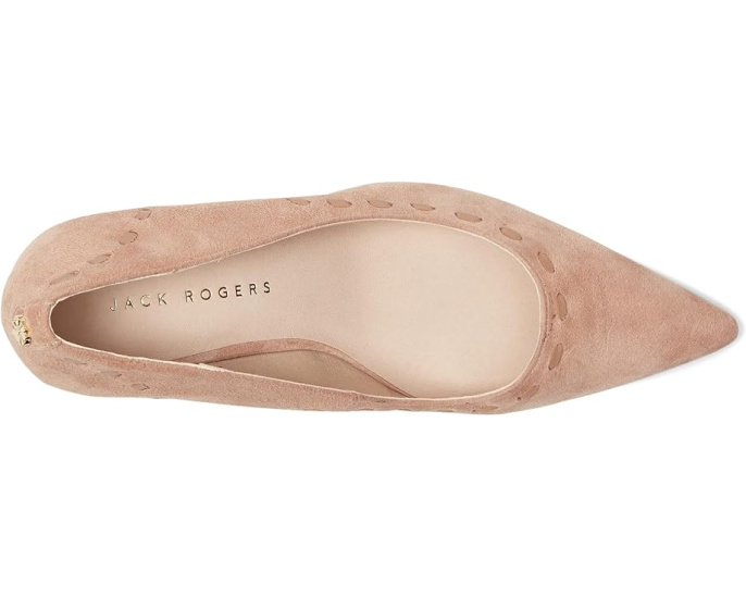 Туфли Bridgette Pump от Jack Rogers из замши на шпильке