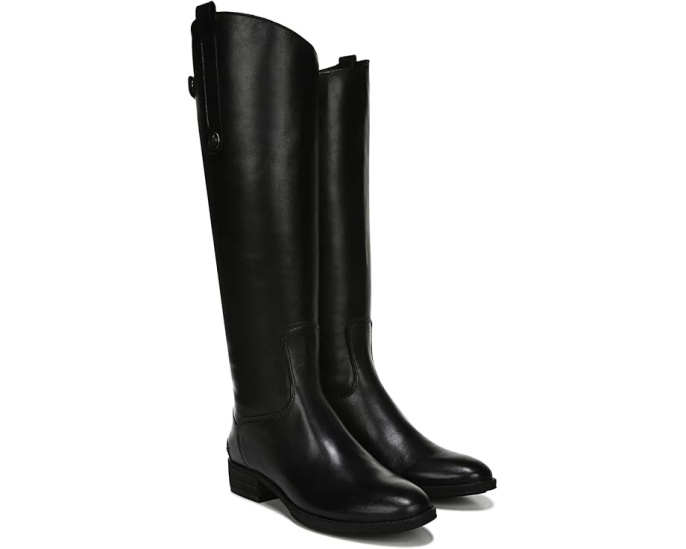 Сапоги для верховой езды Sam Edelman Penny из кожи на устойчивом каблуке