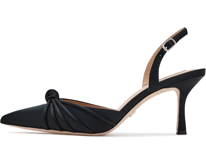 Туфли Badgley Mischka Yena с узлом из атласа