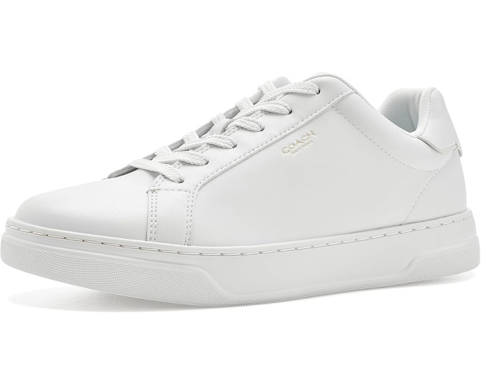 Кожаные кроссовки High Line Sneaker от COACH для повседневного образа