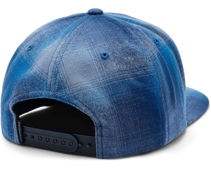 Plaid Flat Brim Hat
