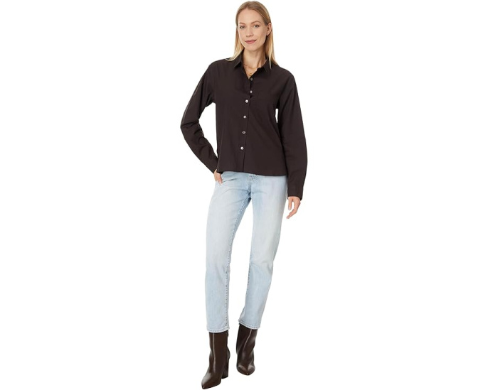 Рубашка Lilla P Button-Down из хлопка поплин
