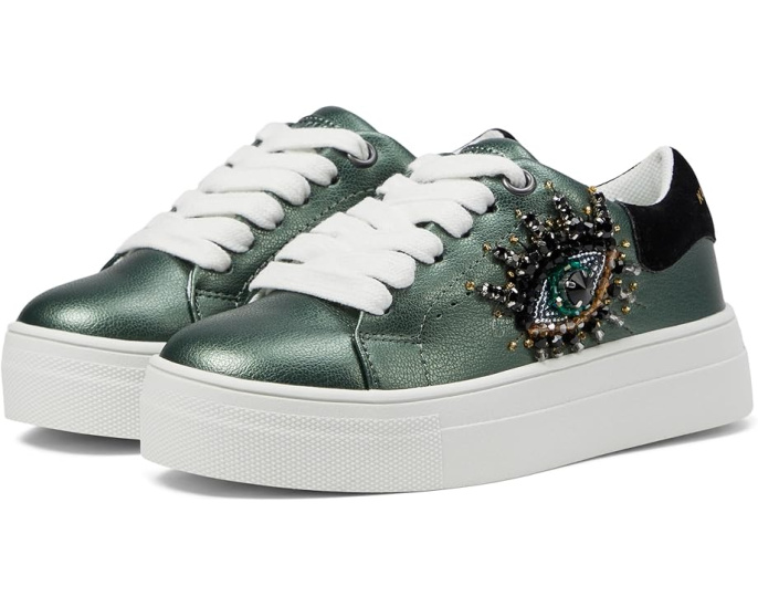 Детские кроссовки Kurt Geiger London Kids Mini Laney Eye с блестками