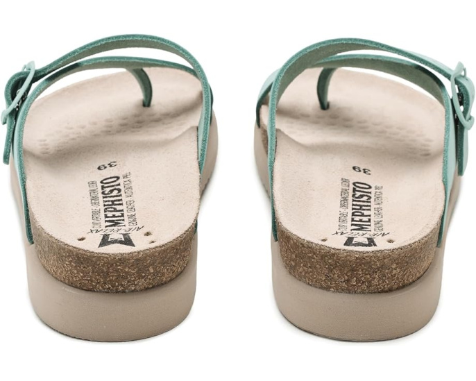 Босоножки-плоскодонки Mephisto Helen с пробковой стелькой Soft-Air