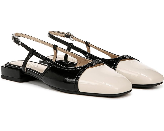 Балетки Sam Edelman Kara 2 с квадратным носком и стразом