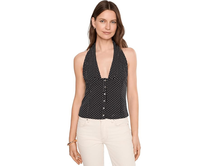Халат Free People Ramona Printed Halter с принтом