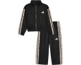 Adidas Детский спортивный костюм Aop 3S Wide Leg Tricot Pant Set