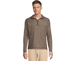 Johnston & Murphy толстовка Textured Fleece Quarter-zip с фактурным флисом