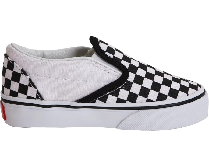 Кеды Vans Classic Slip On Core для малышей в шахматную клетку