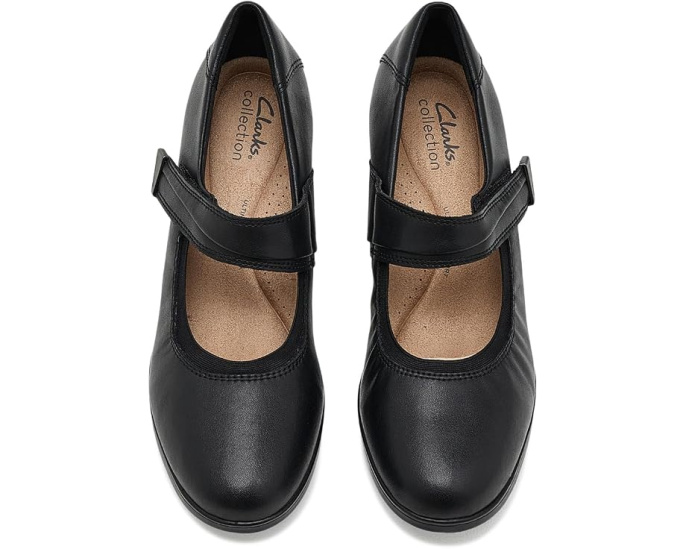 Туфли Clarks Emily 2 Jaynie на устойчивом каблуке