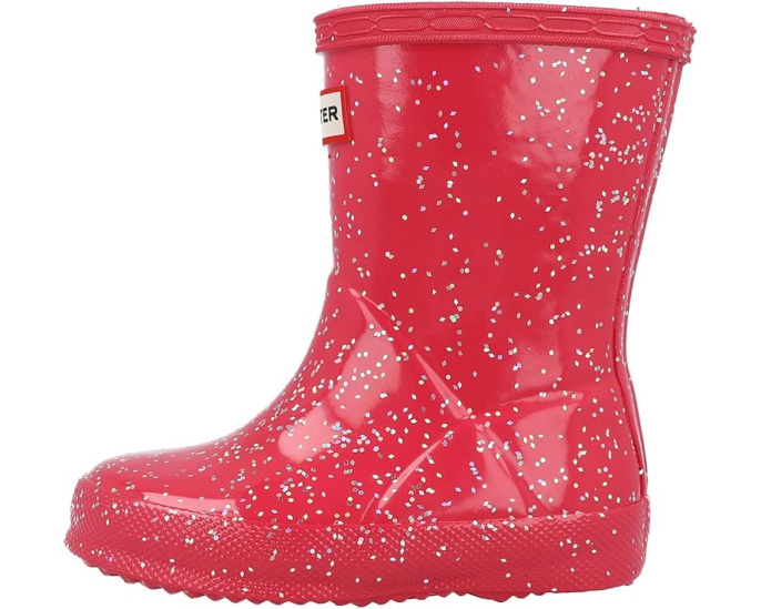 Детские резиновые сапоги Hunter Kids Original First Classic с блестками