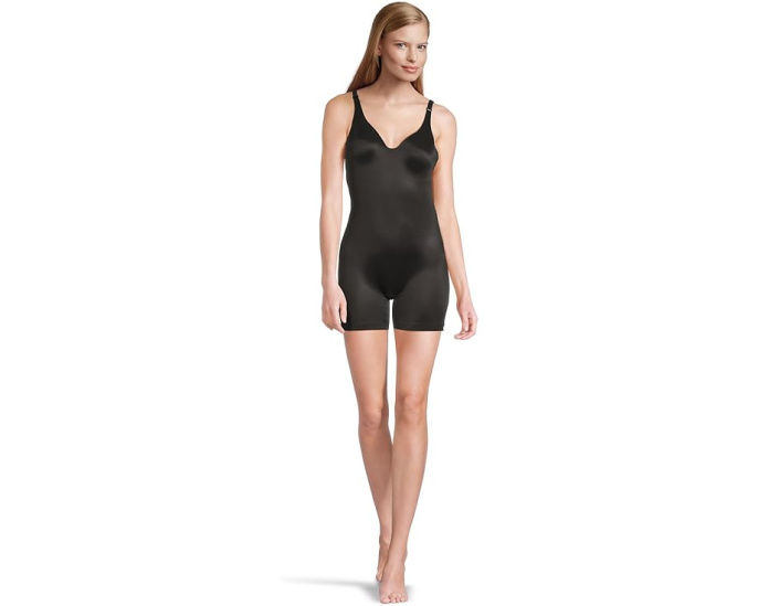 Корректирующие шорты Miraclesuit Firm Control Low Back All In One Bike Shorts 2442 черные