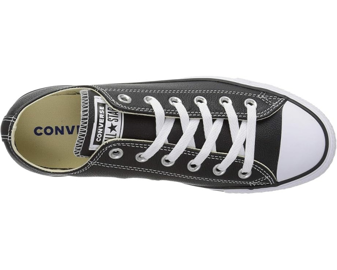 Converse Chuck Taylor All Star Leather Low Top кожаные кеды