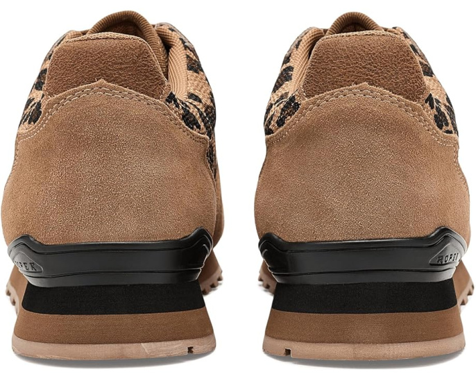 Кроссовки Roper Giddyup Leopard с леопардовым принтом из замши