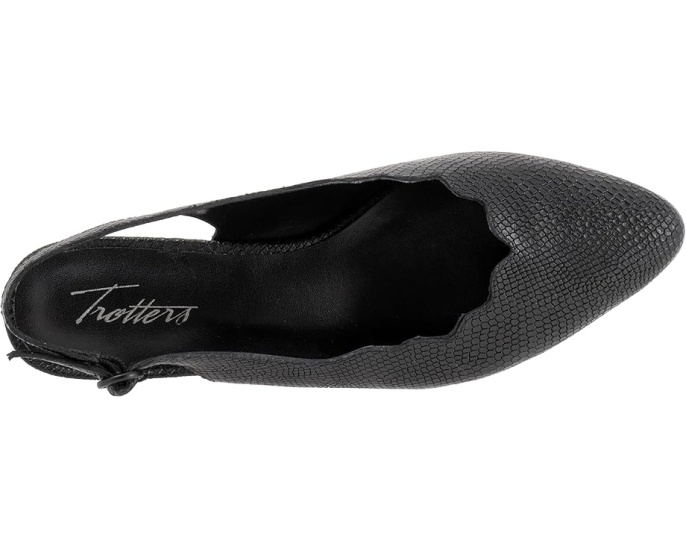 Туфли на каблуке Trotters Joselyn с мысиком и ремешком на щиколотке