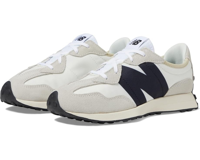 Детские кроссовки New Balance 327 с сетчатым верхом и увеличенным логотипом N