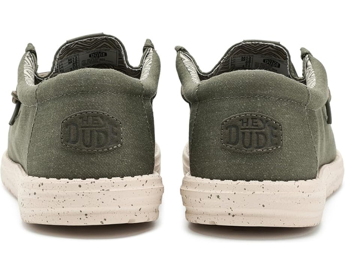 Кеды Hey Dude Wally Stretch Canvas из стрейч-холста