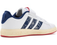 Кроссовки детские Marvel Grand Court Elastic Lace & Strap от Adidas серые