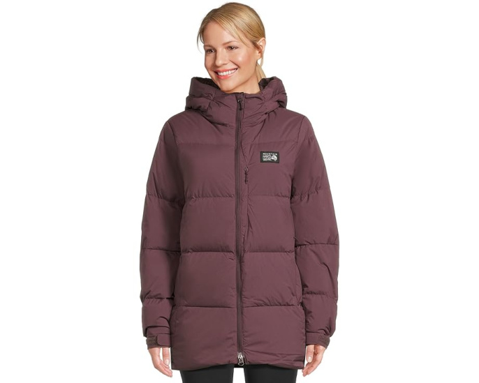 Парка Mountain Hardwear Nevadan Down с капюшоном и множеством карманов