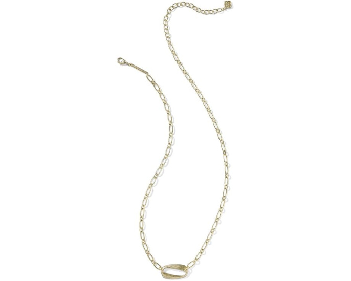 Кулон Kendra Scott Kira Short Pendant Necklace с подвеской овальной формы