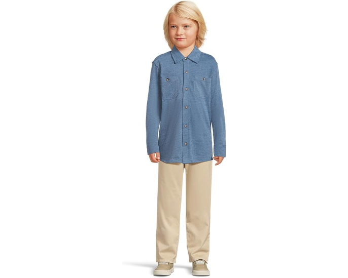 Рубашка Johnston & Murphy Kids XC Flex Stretch с длинным рукавом