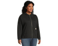 Толстовка Carhartt TENCEL Plus Size свободного кроя с молнией