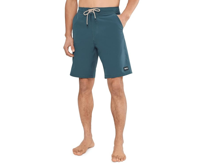 Плавки Hurley Built Hybrid 20 с карманом на молнии и сеткой для дренажа