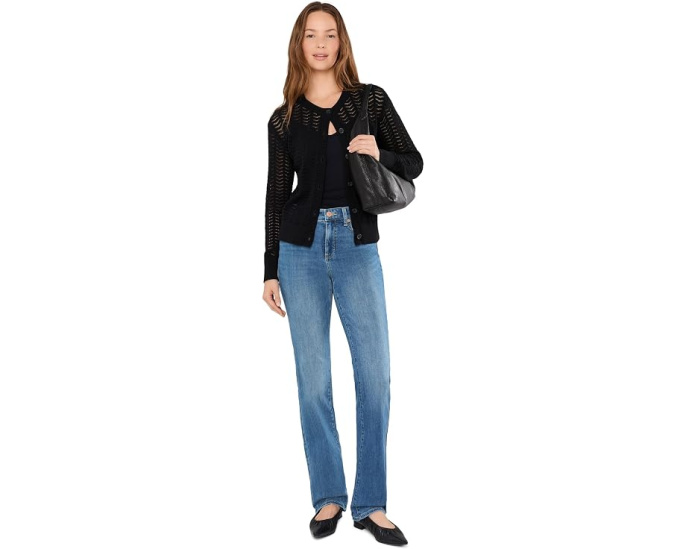 Джинсы Marilyn Straight In Tall от NYDJ прямого кроя