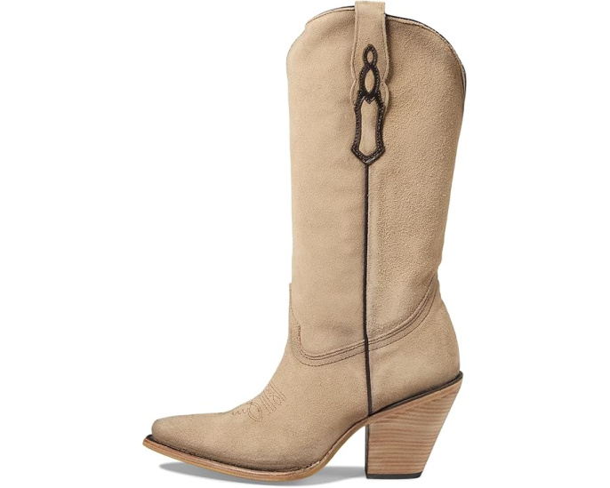 Corral Boots Z5203 сапоги с острым носком и вышивкой песком