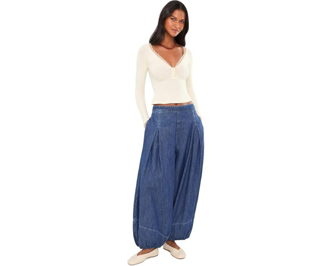 Топ Free People A Little Bit Layering с кружевом