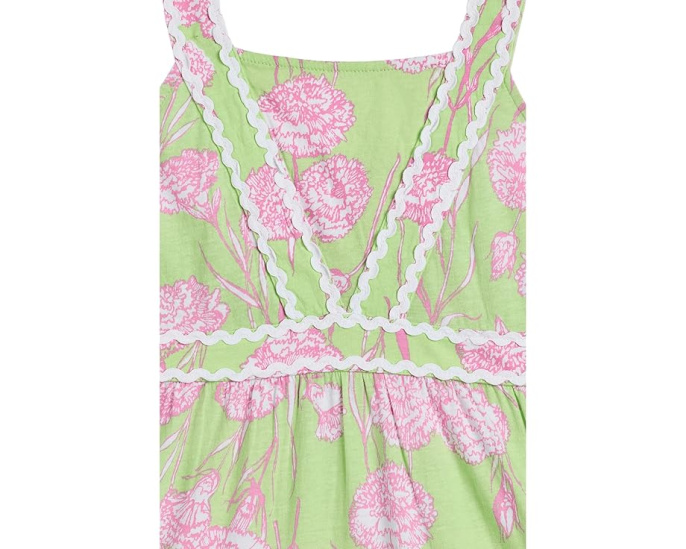 Платье Mini Pollie Midi Lilly Pulitzer для девочек с цветочным принтом
