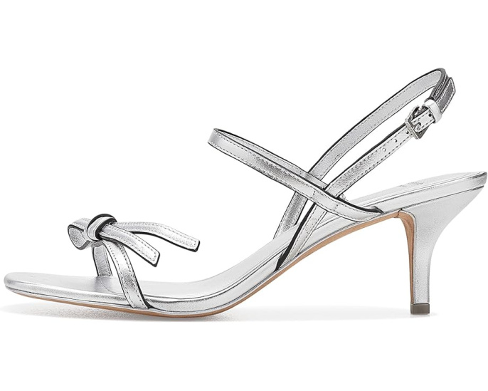 Сандалии на каблуке kitten heel Kate Spade New York Loop с ремешками и квадратным носком