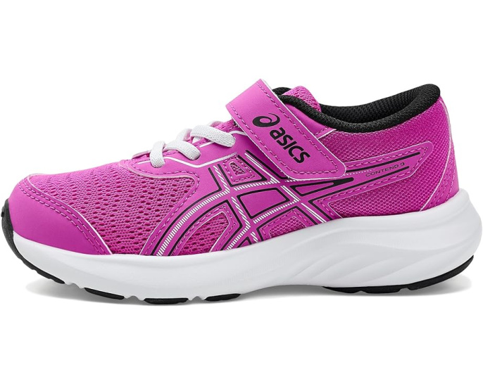 Кроссовки Contend 9 для дошкольников с дышащим верхом и липучкой ASICS Kids