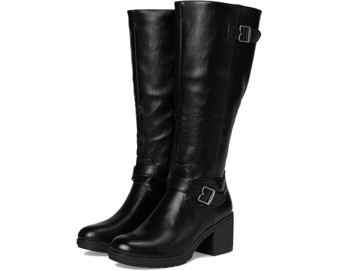 Высокие сапоги Dr. Scholl's Prairie Zip на молнии с ремешком и устойчивым каблуком