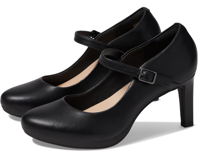 Туфли-лодочки Clarks Ambyr Shine с платформой и технологией Cushion Soft