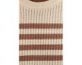 Свитер Lilla P Textured Wedge с короткими рукавами из экологичной смеси
