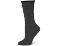 Носки Barefoot Dreams Cozychic с декоративной строчкой и рисунком жаккард