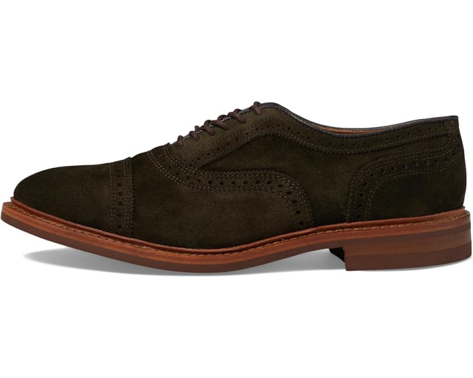 Оксфорды Allen Edmonds Strandmok Cap Toes с перфорацией