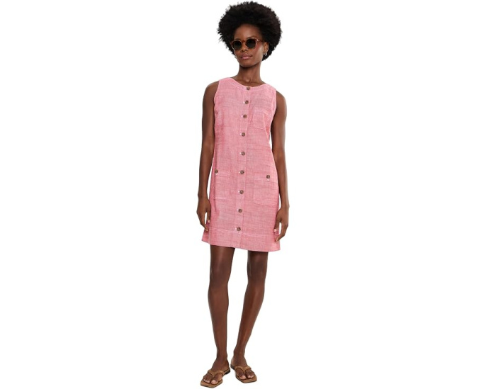 Платье Tommy Bahama Palm-A-Dora на пуговицах из льняной смеси