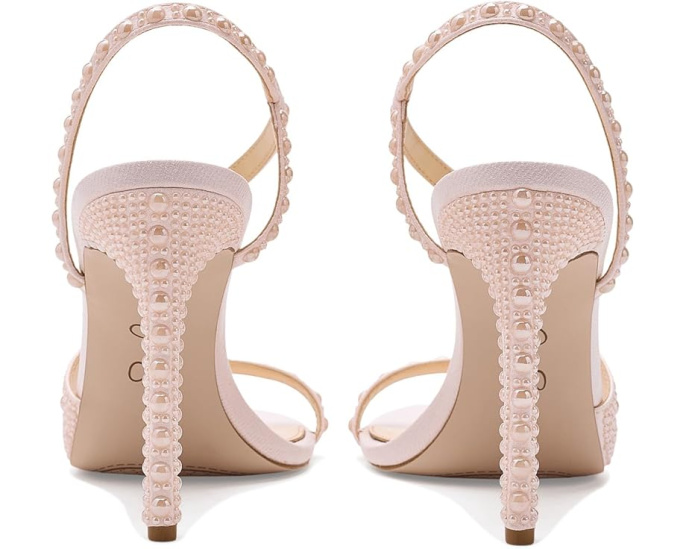 Босоножки Jessica Simpson Jaycin на шпильке с кристаллами и асимметричным ремешком